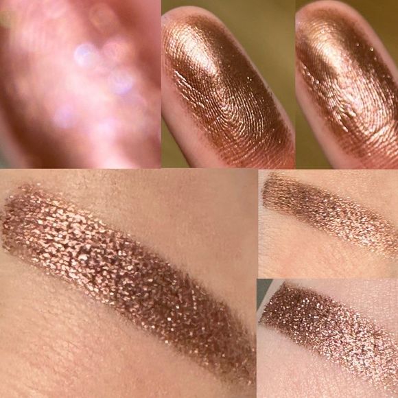 MAC Nude Model Frost Eyeshadow Single Plum Neutral Metallic Shimmer - Picture 4 of 12